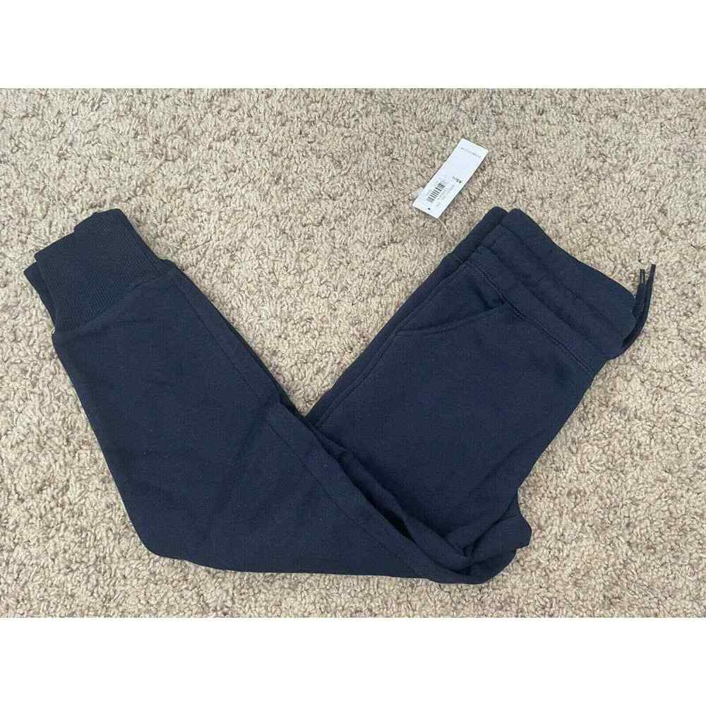 Old Navy Blue Uniform Elastic Waist Drawstring Girls' Jogger Pants Size XS 5